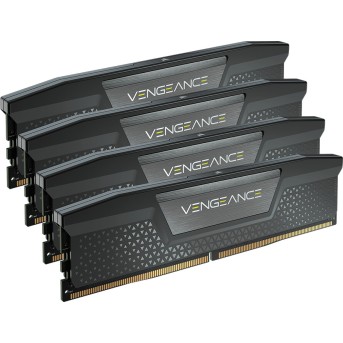 Corsair DDR5, 6200MT/<wbr>s 64GB 4x16GB DIMM, Unbuffered, 32-38-38-80, OC PMIC, XMP 3.0, VENGEANCE DDR5 Black Heatspreader, Black PCB, 1.4V, EAN:0840006665458 - Metoo (1)