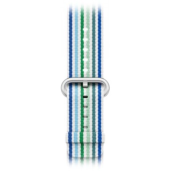 Ремешок для Apple Watch 42mm Blue Stripe Woven Nylon - Metoo (2)