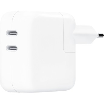 Apple 35W Dual USB-C Port Power Adapter, Model А2676 - Metoo (1)