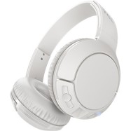 TCL On-Ear Bluetooth Headset, Strong BASS, flat fold, Frequency: 10-22K, Sensitivity: 102 dB, Driver Size: 32mm, Impedence: 32 Ohm, Acoustic system: closed, Max power input: 30mW, Connectivity type: Bluetooth only (BT 4.2), Color Ash White