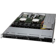 Supermicro server chassis CSE-LA15TQC-R860AW 1U SCLA15 TQC CloudDC Chassis w/ Redundant 860W,RoHS, 2x Full-height expansion slot(s) 2x S-AIOM expansion slot(s), 4 x 3.5"(tool-less) or 2.5"(screw) hot-swap SAS3/SATA drive bay