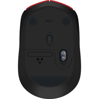LOGITECH M171 Wireless Mouse - RED - Metoo (4)