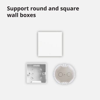 Aqara Smart Wall Switch H1 (no neutral, single rocker): Model: WS-EUK01; SKU: AK071EUW01 - Metoo (41)