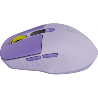 CANYON mouse MW-26 LCD Silent Dual Mode Wireless Violet в Metoo.kz - Metoo (2)