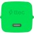 ttec SmartCharger GAN 20W PD Travel Fast Charger + USB-C - Lightning Cable 120cm, Neon Green в Metoo.kz - Metoo (2)