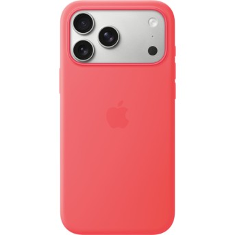 iPhone 17 Pro Max Silicone Case with MagSafe - Bright Guava,Model A3560 в Metoo.kz - Metoo (2)