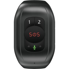 CANYON ST-02, Senior Tracker, UNISOC 8910DM, GPS function, SOS button, IP67 waterproof, single SIM, 32+32MB, GSM(850/<wbr>900/<wbr>1800/<wbr>1900MHz), 4G Brand(1/<wbr>2/3/<wbr>5/7/<wbr>8/20), 1000mAh, compatibility with iOS and android, Black, host: 65*42*20mm, strap: 20wide*240mm, 73