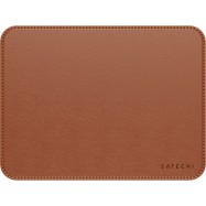 SATECHI Vegan-Leather Premium Mouse Pad (Brown)