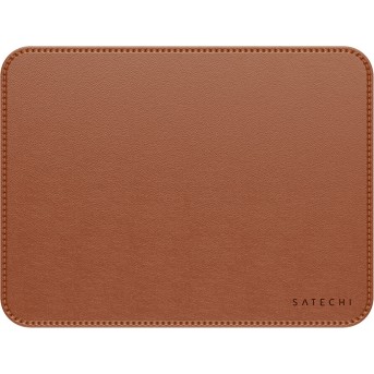 SATECHI Vegan-Leather Premium Mouse Pad (Brown) - Metoo (1)