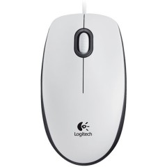 LOGITECH Corded Mouse M100 - EMEA - WHITE