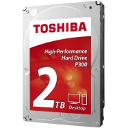 HDD desktop Toshiba P300 (3.5" 2TB, 7200RPM, 64MB, NCQ, AF, SATAIII), bulk