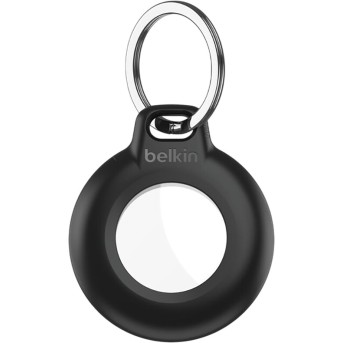 BELKIN Secure Holder with Keyring for Airtag - Black - Metoo (1)