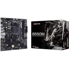 BIOSTAR MB AM4 B550 2 x DDR4 4 x SATA III 1 x M.2 1 x DP Port 1 x HDMI Port 1 x LAN port Micro ATX