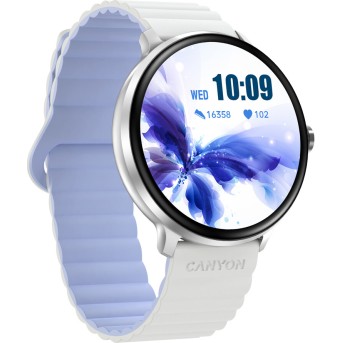 CANYON smart watch Jacky SW-69 White Blue в Metoo.kz - Metoo (3)