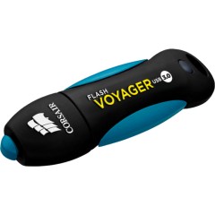 Corsair Flash Voyager USB 3.0 64GB, Read 190MBs - Write 55MBs, Plug and Play, EAN:0843591047319