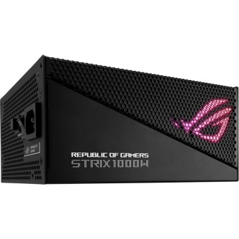 ASUS ROG Strix 1000W Gold Aura Edition PSU, ATX 3.0 compatible, PCIe Gen 5.0 ready, Fully modular, 80 Plus Gold, Lambda A++, Aluminum case, ROG heatsinks, Axial-tech fan design, Dual ball fan bearings, 0dB Technology, Aura Sync, 10-year warranty - Metoo (2)