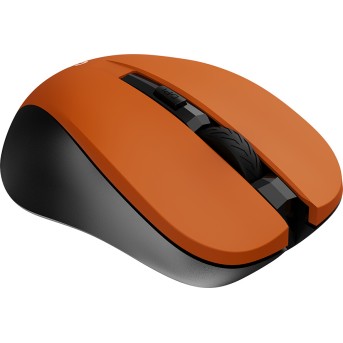 CNE-CMSW1O CANYON мышь, цвет - оранжевый, беспроводная 2.4 Гц, DPI 800/<wbr>1000/<wbr>1200 DPI, 3 кнопки и колесо прокрутки, прорезиненное покрытие - Metoo (5)