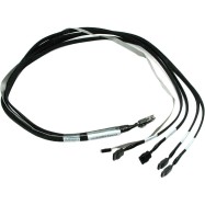 ADAPTEC 2247100-R, Mini Serial Attached SCSI Internal Cable (4xSFF-8087 - 4xSFF - 8448, 1m) for connecting a SATA/SAS controller (SFF-8087) to SATA disks, or a SATA/SAS backplane (2247100-R)