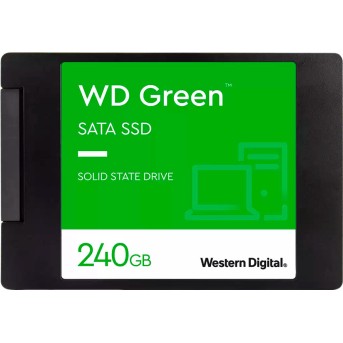 SSD WD Green (2.5", 240GB, SATA III 6 Gb/<wbr>s) - Metoo (1)