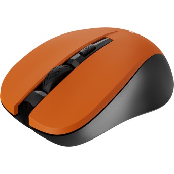 CNE-CMSW1O CANYON мышь, цвет - оранжевый, беспроводная 2.4 Гц, DPI 800/<wbr>1000/<wbr>1200 DPI, 3 кнопки и колесо прокрутки, прорезиненное покрытие - Metoo (3)