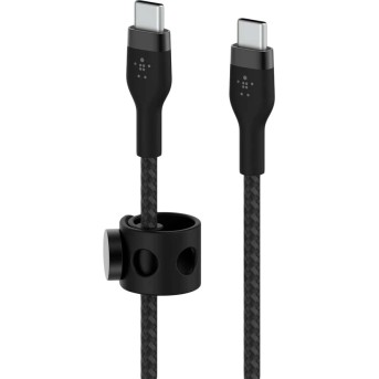 BELKIN USB-C to USB-C 2.0 Braided silicone, 3M, Black в Metoo.kz - Metoo (2)