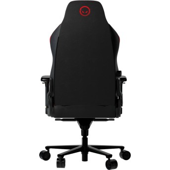 LORGAR Embrace 533, Gaming chair, PU eco-leather, 1.8 mm metal frame, multiblock mechanism, 4D armrests, 5 Star aluminium base, Class-4 gas lift, 75mm PU casters, Black + red - Metoo (4)