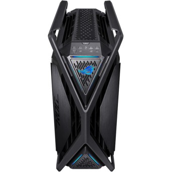 ASUS ROG Hyperion GR701 E-ATX Gaming case Black, 420 mm dual radiator support, four 140 mm fans, metal GPU holder, component storage, ARGB fan hub, Aura Sync, Dual USB Type-C ports, 60W fast charging - Metoo (4)