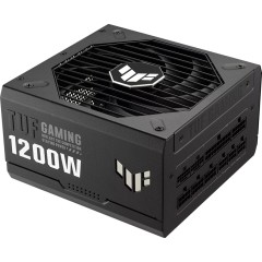 ASUS TUF Gaming 1200W 80 Plus Gold PSU, ATX 3.0 compatible, Fully modular etched cables, Military-grade Certification, Axial-tech fan design, Dual ball fan bearings, protective PCB coating, 10-year warranty