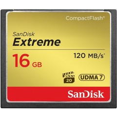 SanDisk Extreme CF 120MB/<wbr>s, 85MB/<wbr>s write, UDMA7, 64GB; EAN: 619659123710