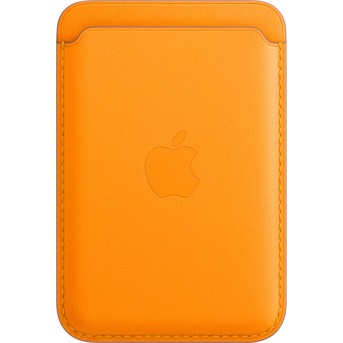 iPhone Leather Wallet with MagSafe - California Poppy - Metoo (1)