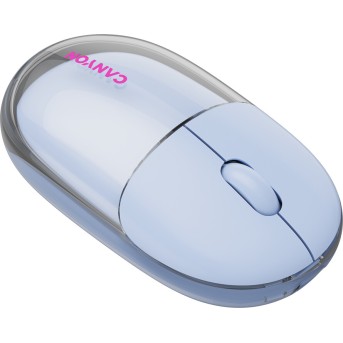 CANYON mouse OnClick 24 BT/ Wireless Transparent/Blue в Metoo.kz - Metoo (8)