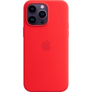 iPhone 14 Pro Max Silicone Case with MagSafe - (PRODUCT)RED,Model A2913