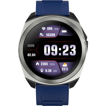 CANYON smart watch Maveric SW-83 GPS Silver Blue в Metoo.kz - Metoo (2)