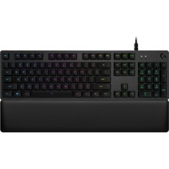 LOGITECH G513 Corded LIGHTSYNC Mechanical Gaming Keyboard - CARBON - RUS - USB - TACTILE