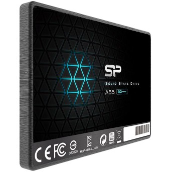 Silicon Power Ace - A55 1TB SSD SATAIII (3D NAND) 3D NAND, SLC Cache, 7mm 2.5'' Blue - Max 560/530 MB/s - Full Capacity в Metoo.kz - Metoo (2)