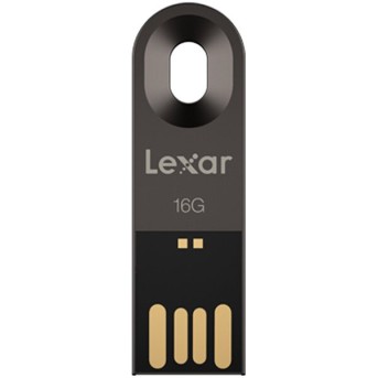 16GB Lexar JumpDrive M25 USB2.0 Titanium Gray Flash Drive EAN: 843367121663 - Metoo (1)