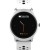 Smart watch, 1.3inches IPS full touch screen, Silver Alloy+plastic body,IP68 waterproof, multi-sport mode with swimming mode, compatibility with iOS and android,white-black with extra black belt, Host: 262x43.6x12.5mm, Strap: 240x22mm, 60g - Metoo (1)