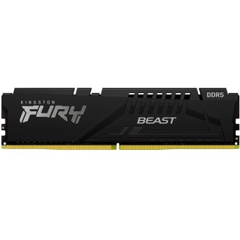 Kingston 32GB 5200MT/s DDR5 CL40 DIMM FURY Beast Black XMP, EAN: 740617326543 в Metoo.kz - Metoo (1)