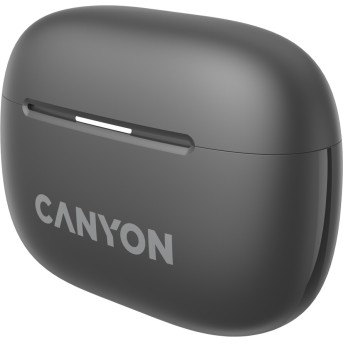 CANYON OnGo TWS-10 ANC+ENC, Bluetooth Headset, microphone, BT v5.3 BT8922F, Frequence Response:20Hz-20kHz, battery Earbud 40mAh*2+Charging case 500mAH, type-C cable length 24cm,size 63.97*47.47*26.5mm 42.5g, Black - Metoo (6)