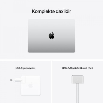 MacBook Pro 14.2-inch,SILVER, Model A2442,M1 Pro with 8C CPU, 14C GPU,16GB unified memory,96W USB-C Power Adapter,512GB SSD storage,3x TB4, HDMI, SDXC, MagSafe 3,Touch ID,Liquid Retina XDR display,Force Touch Trackpad,KEYBOARD-SUN - Metoo (33)