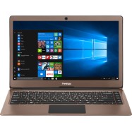 Prestigio SmartBook 133S, 13.3" (1920*1080) IPS (anti-Glare), Windows 10 Home, up to 2.4GHz DC Intel Celeron N3350, 3GB DDR, 32GB Flash, BT 4.0, WiFi, Micro HDMI, SSD slot (M.2), 0.3MP Cam, EN+RU kbd, 5000mAh, 7.4V bat, Dark brown
