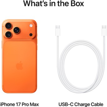 iPhone 17 Pro Max 256GB Cosmic Orange,Model A3526 в Metoo.kz - Metoo (13)