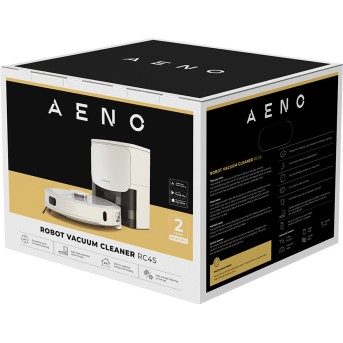 AENO Robot Vacuum Cleaner RC4S: wet & dry cleaning, smart control AENO App, HEPA filter, 2-in-1 tank - Metoo (16)