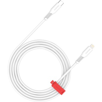 CANYON cable CLN30SC C-L 30W 1.2m White в Metoo.kz - Metoo (1)