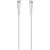 ttec USB-C - USB-C 60W PD/<wbr>QC Fast Charging/<wbr>Data Cable, 120cm, White - Metoo (1)