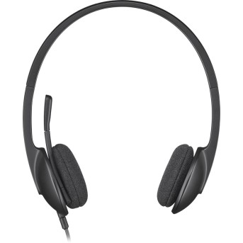 LOGITECH H340 Corded Headset - BLACK - USB - Metoo (2)