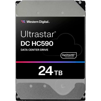 HDD Server WD/HGST ULTRASTAR DC HC590 (3.5’’, 24TB, 512MB, 7200RPM, SATA 6Gb/s, 512E SE NP3) SKU: 0F65684 в Metoo.kz - Metoo (1)