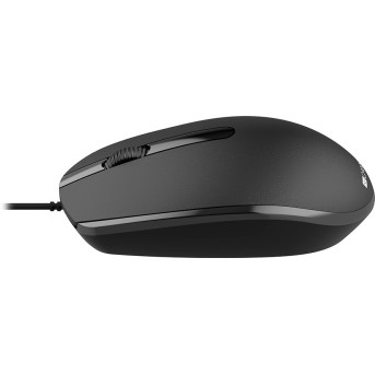 Canyon Wired optical mouse with 3 buttons, DPI 1000, with 1.5M USB cable, black, 65*115*40mm, 0.1kg - Metoo (5)