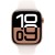 Apple Watch Series 10 GPS 46mm Rose Gold Aluminium Case with Light Blush Sport Band - S/<wbr>M,Model A2999 - Metoo (2)