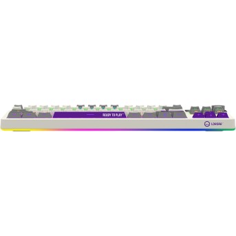 LORGAR KBP70TKLW, Wireless TKL Mechanical Gaming Keyboard Pro, Beige, EN/RU layout в Metoo.kz - Metoo (5)